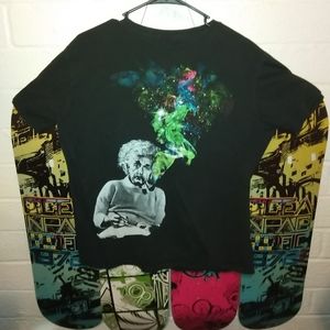 Albert Einstein trippy tee